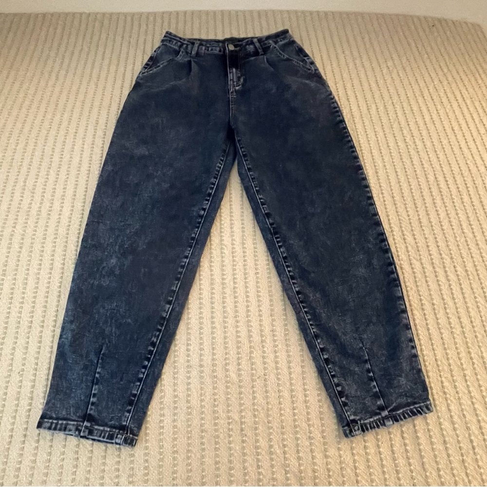 Vintage Taper Dark Blue Jeans - Size: 6